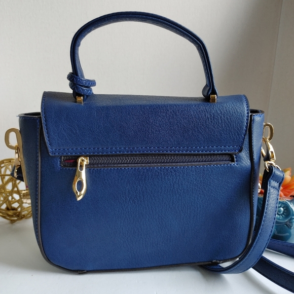 Sorrentino Blue Crossbody Bag - Picture 3 of 8